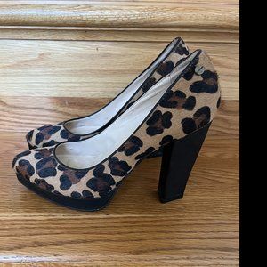 Calvin Klein Leopard Pumps